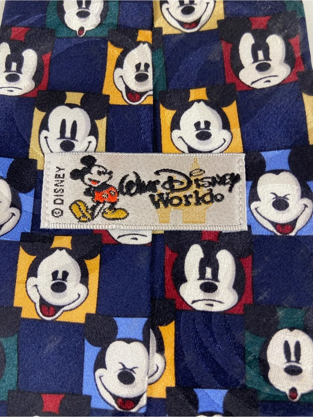 Disney Mickey Mouse Novelty Necktie Lot Vintage Cervantes & Walt Disney World